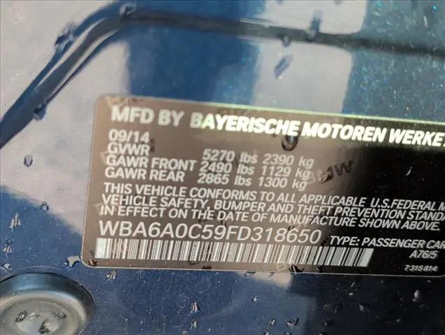 2015 BMW Coupe 640i