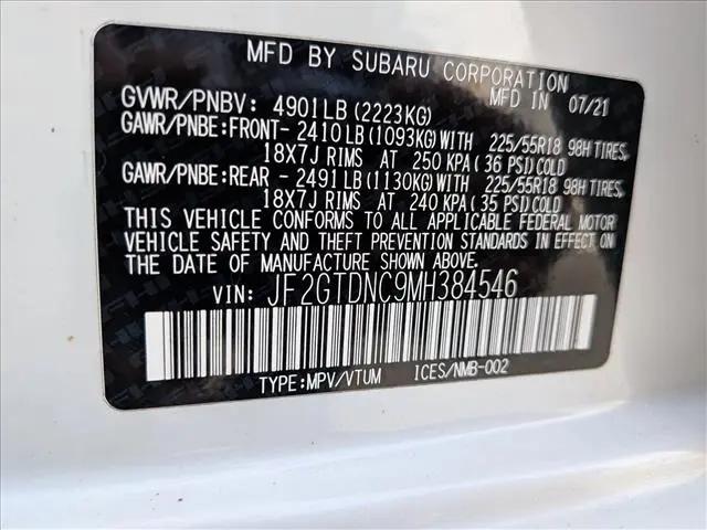 2021 Subaru Crosstrek Hybrid