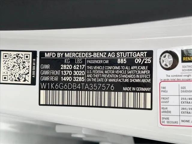 2026 Mercedes-Benz 500 4MATIC