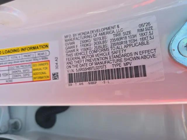 2026 Honda CR-V Hybrid 2WD Sport-L