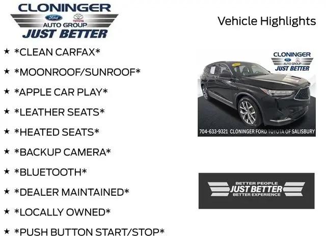 2022 Acura MDX Technology Package