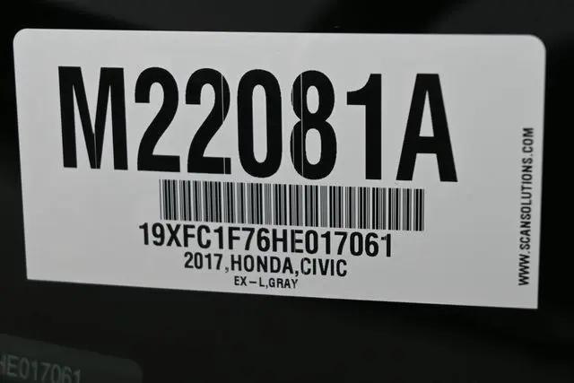 2017 Honda Civic EX-L