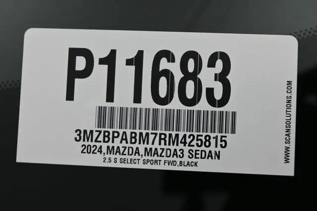 2024 Mazda Mazda3 2.5 S Select Sport