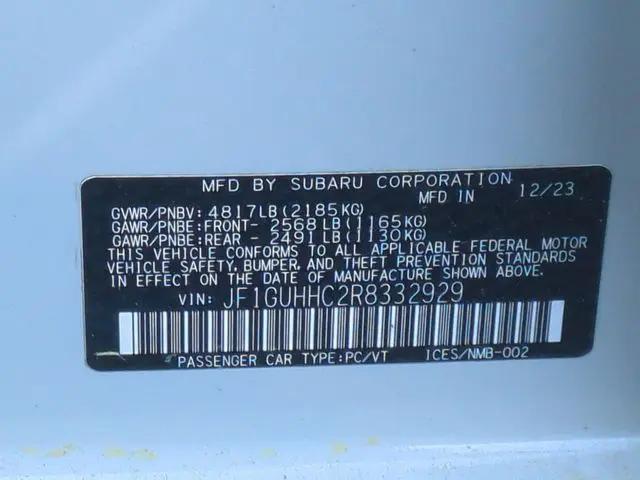 2024 Subaru Impreza RS 5-Door