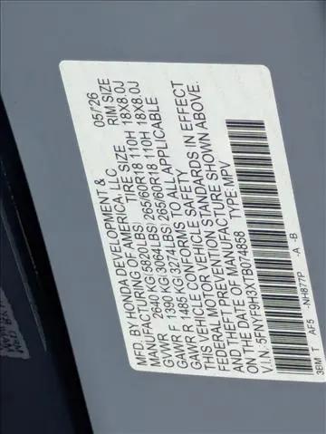 2026 Honda Passport AWD RTL Towing