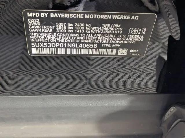 2022 BMW X3 xDrive30i