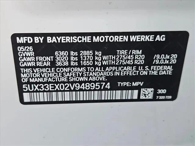2027 BMW X6 xDrive40i