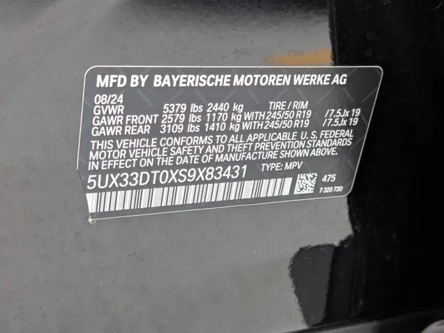 2025 BMW X4 xDrive30i