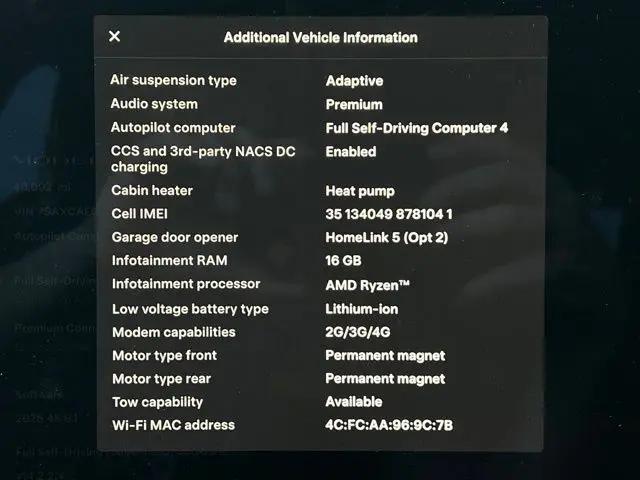 2023 Tesla Model X Standard Range