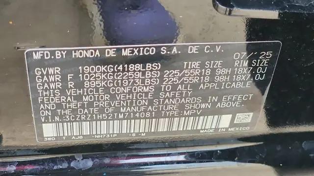 2026 Honda HR-V 2WD Sport