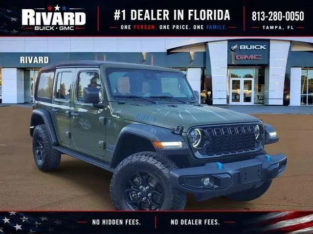 2024 Jeep Wrangler 4xe Willys 4xe for sale in Tampa, FL