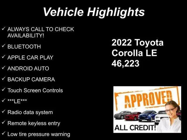 2022 Toyota Corolla LE