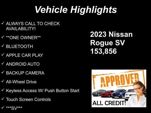 2023 Nissan Rogue SV Intelligent AWD