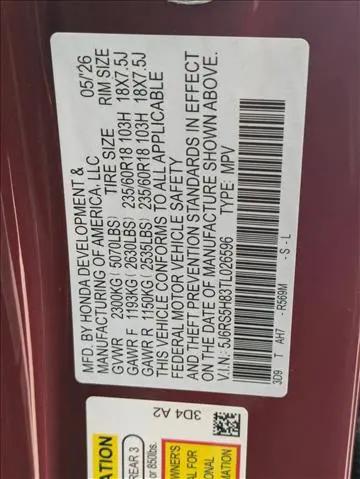 2026 Honda CR-V Hybrid 2WD Sport-L