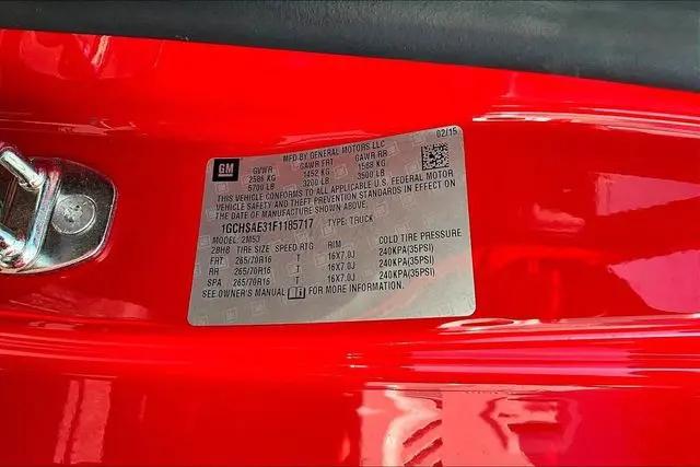 2015 Chevrolet Colorado WT