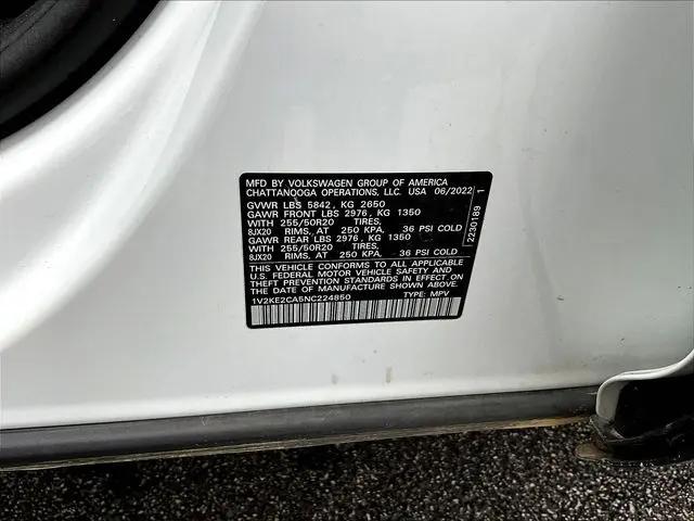 2022 Volkswagen Atlas Cross Sport 3.6L V6 SE w/Technology