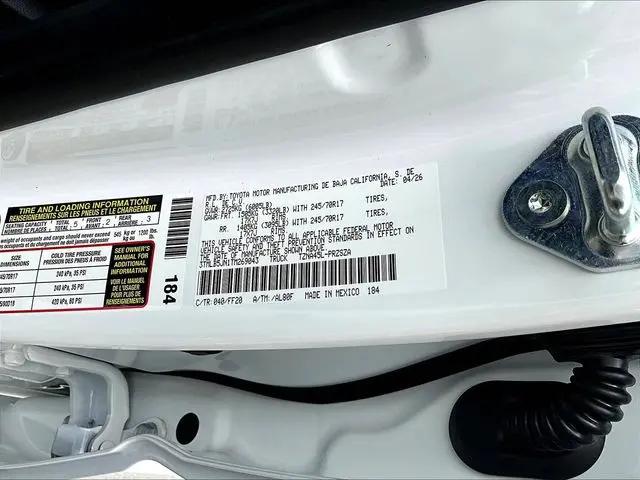 2026 Toyota Tacoma SR5