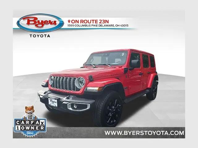 2025 Jeep Wrangler 4xe Sahara 4xe for sale in Delaware, OH