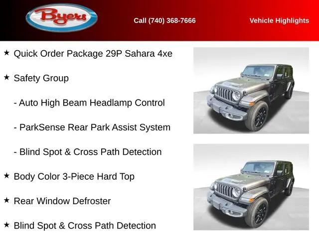 2025 Jeep Wrangler 4xe Sahara 4xe