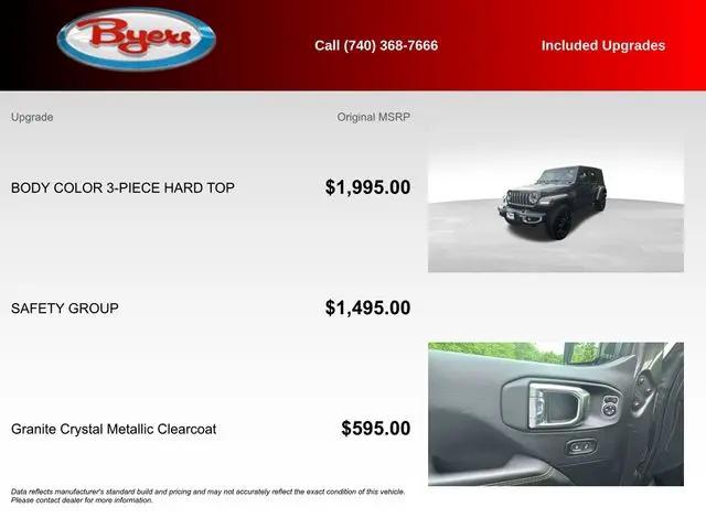 2025 Jeep Wrangler 4xe Sahara 4xe