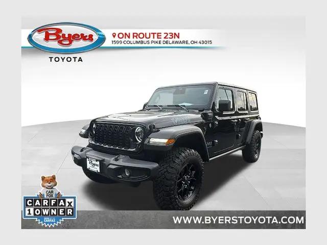 2025 Jeep Wrangler 4xe Willys 4xe for sale in Delaware, OH