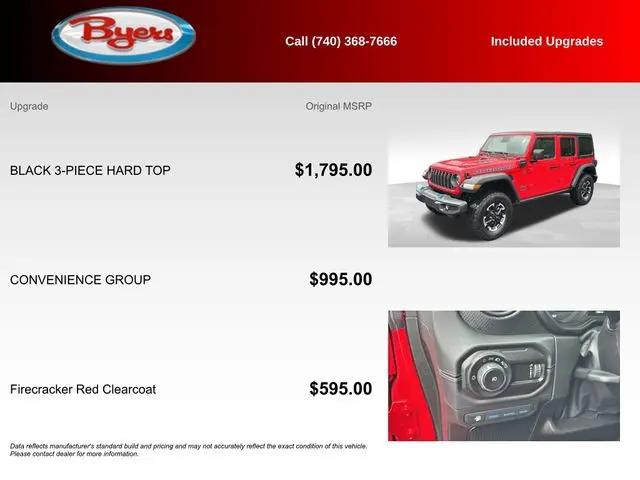 2025 Jeep Wrangler 4xe Rubicon 4xe