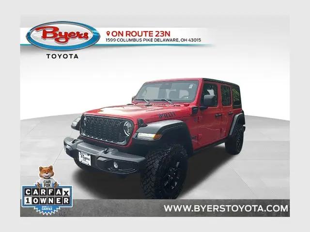 2025 Jeep Wrangler 4xe Willys 4xe for sale in Delaware, OH