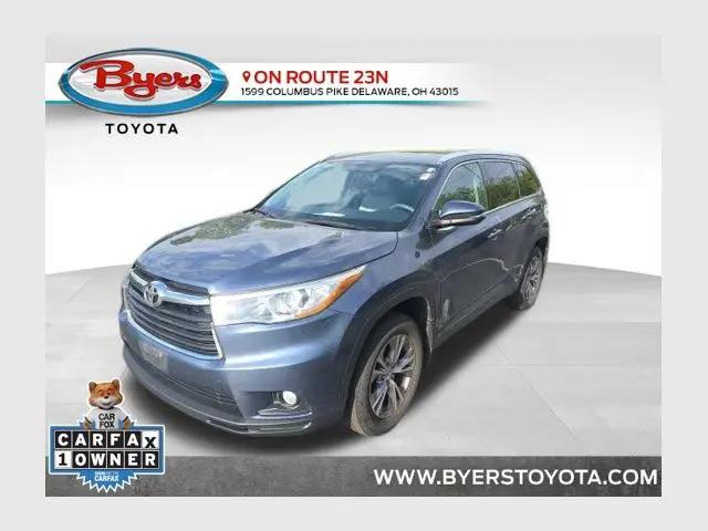 2015 Toyota Highlander XLE V6 for sale near Delaware, OH