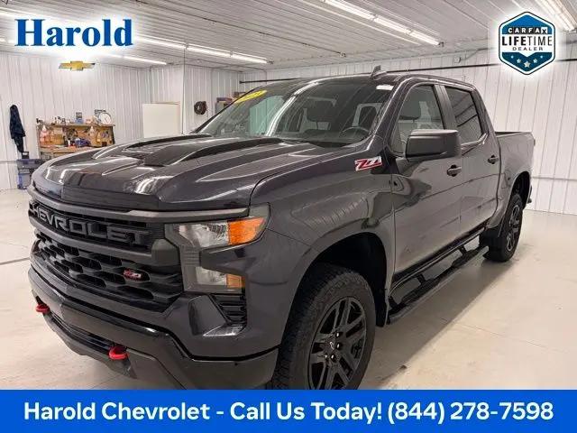 2023 Chevrolet Silverado 1500 4WD Crew Cab Short Bed Custom Trail Boss