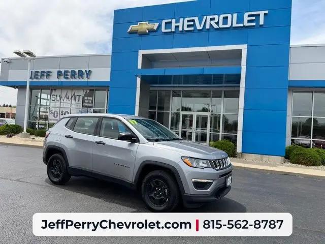 2017 Jeep Compass Sport FWD for sale in Rochelle, IL