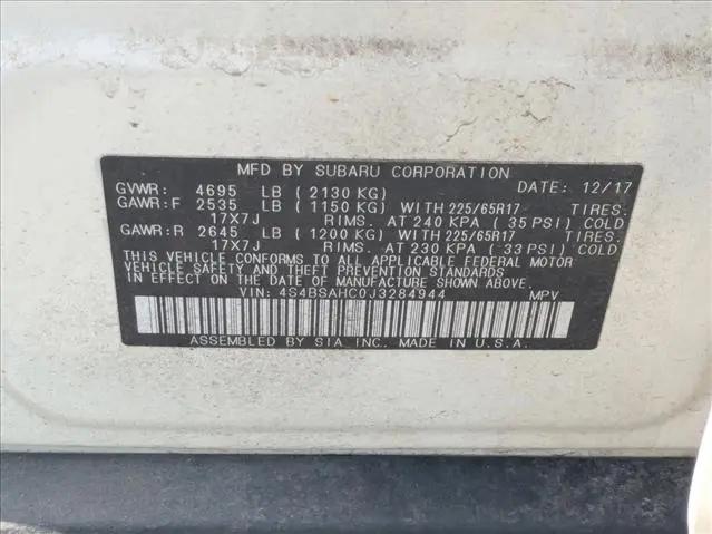 2018 Subaru Outback 2.5i Premium