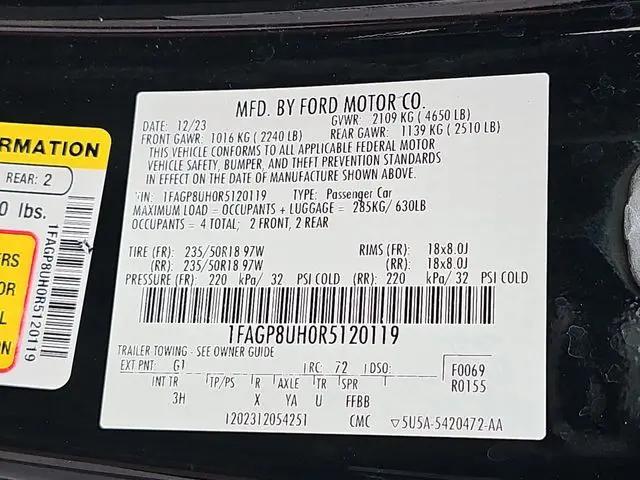 2024 Ford Mustang EcoBoost Premium Convertible