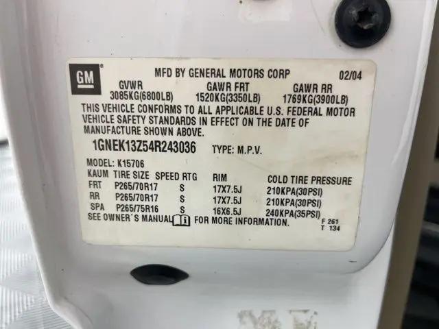 2004 Chevrolet Tahoe Z71