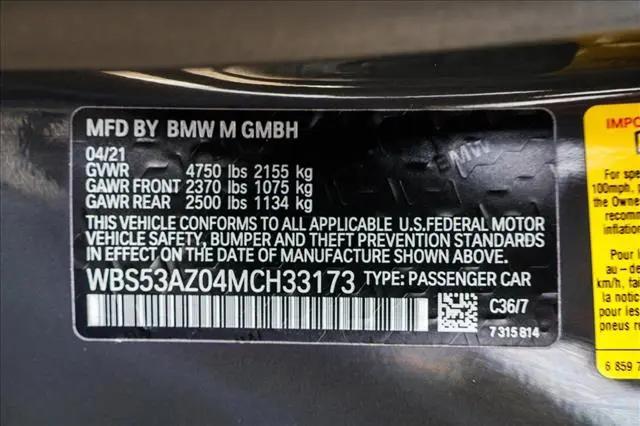 2021 BMW M4 Standard