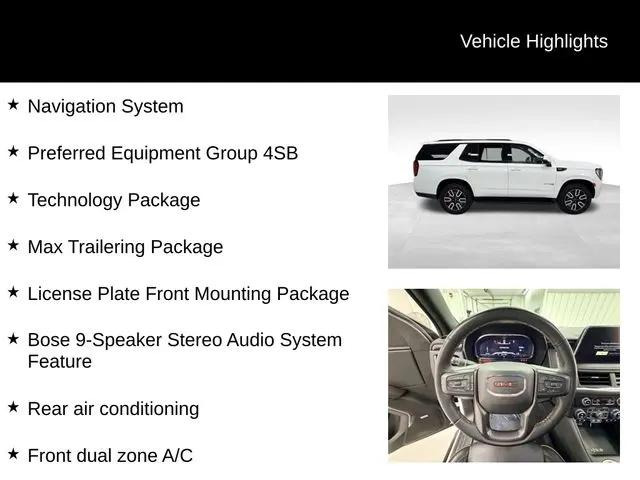 2024 GMC Yukon 4WD AT4