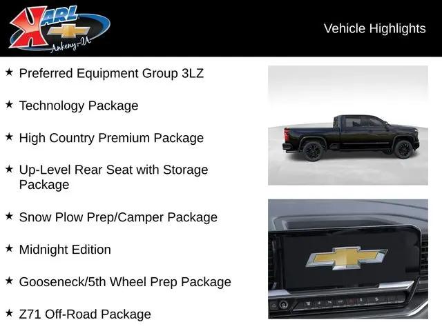 2026 Chevrolet Silverado 3500HD Crew Cab, Standard Bed, High Country, 4WD