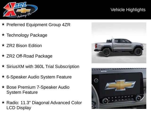 2026 Chevrolet Colorado ZR2, 4WD