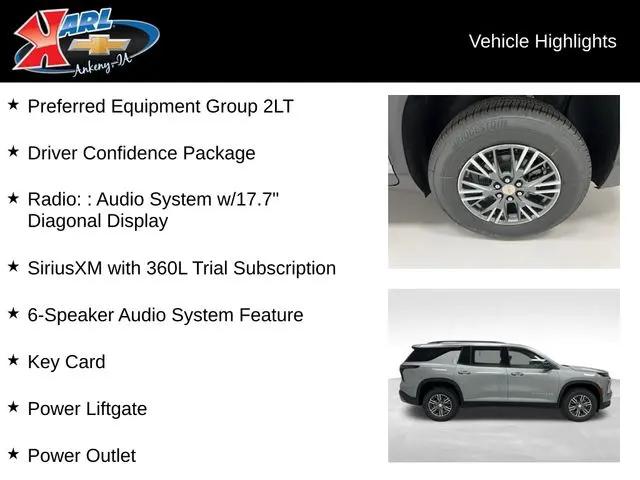 2026 Chevrolet Traverse AWD LT