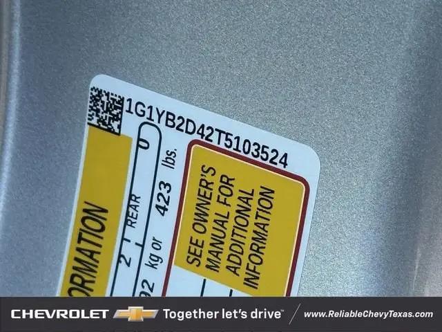 2026 Chevrolet Corvette Stingray Coupe, 2LT, RWD