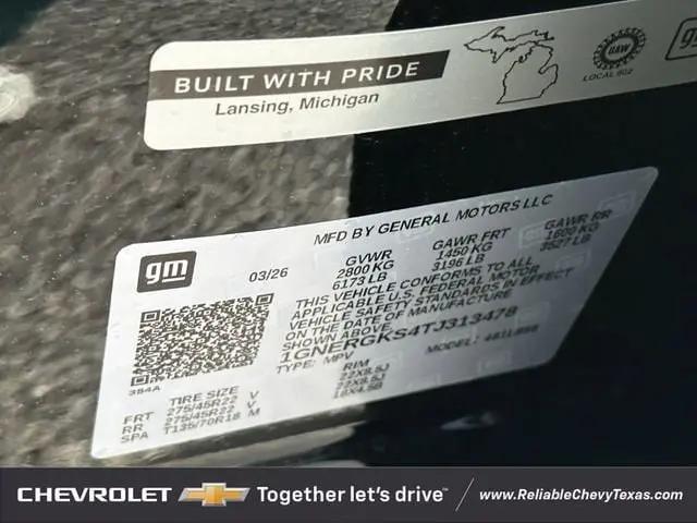 2026 Chevrolet Traverse FWD LT