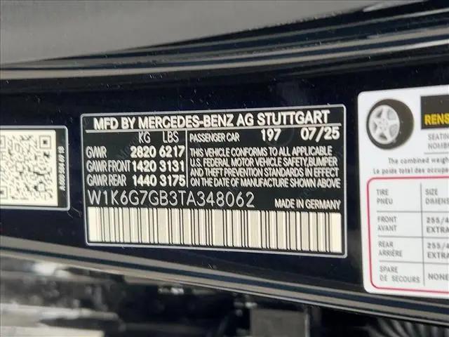 2026 Mercedes-Benz S 580 4MATIC