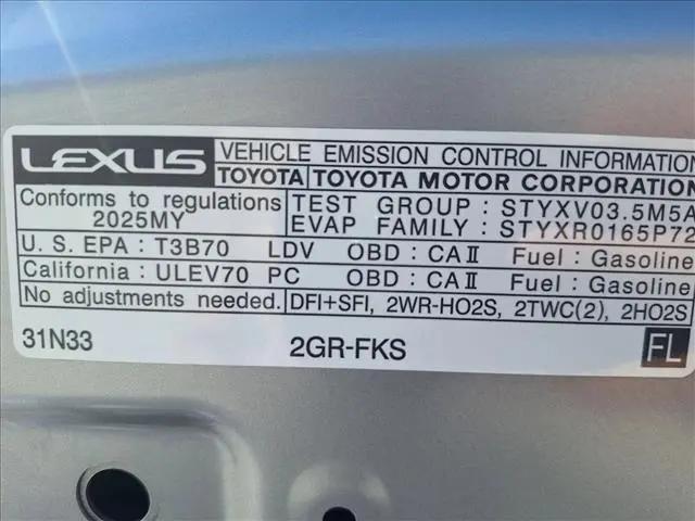 2025 Lexus IS 350 F SPORT