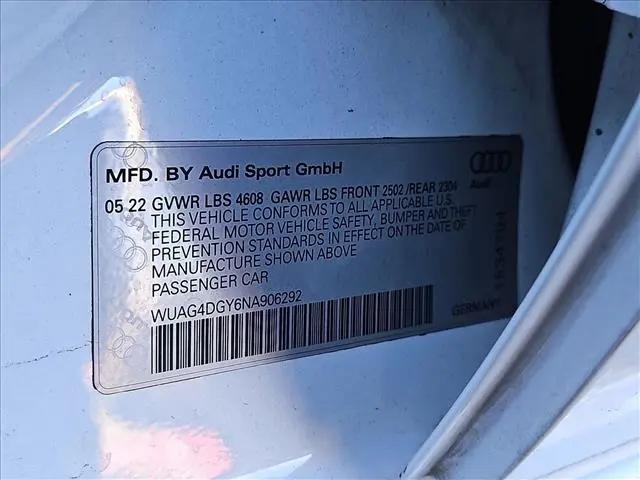 2022 Audi RS 3 Sedan TFSI quattro S tronic