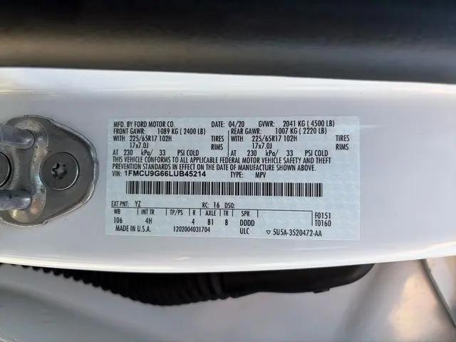 2020 Ford Escape SE