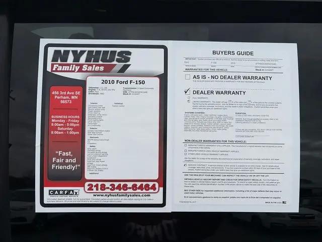 2010 Ford F-150 FX4