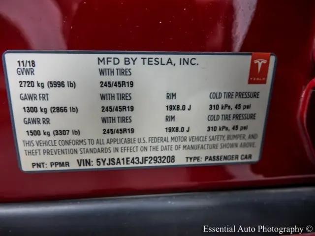 2018 Tesla Model S P100D