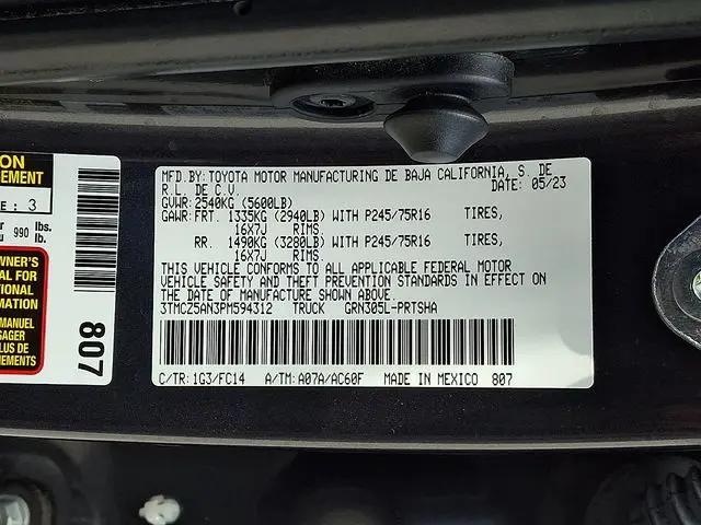 2023 Toyota Tacoma SR5 V6
