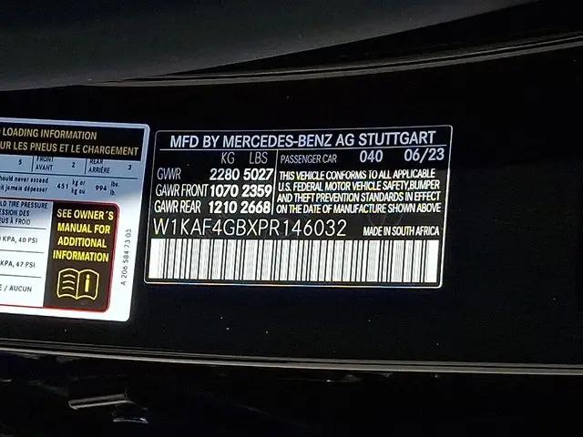 2023 Mercedes-Benz C-CLASS C 300 Sedan