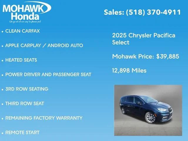 2025 Chrysler Pacifica Select