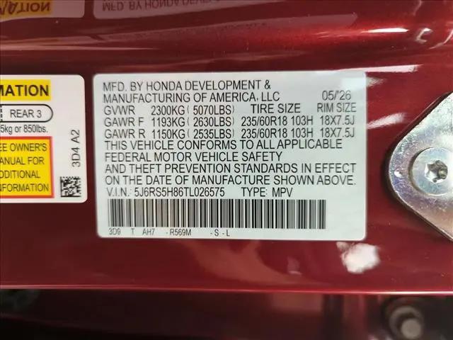 2026 Honda CR-V Hybrid 2WD Sport-L